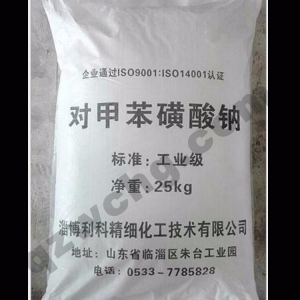 對甲苯磺酸鈉，C7H7NaO3S