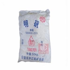 明礬，工業(yè)明礬，KAl(SO?)?·12H?O